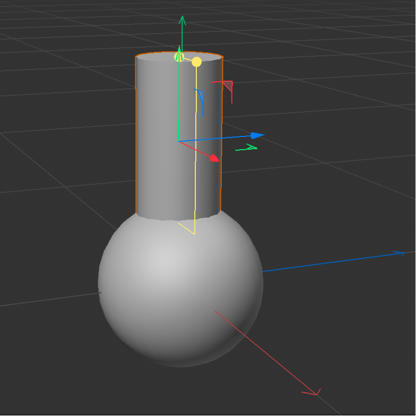 This is my attempt at modeling an apple, following the first tutorial.